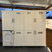 CUSTOM LAUNDRY STORAGE UNIT