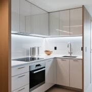 MODERN L-SHAPED CUSTOM KITCHEN